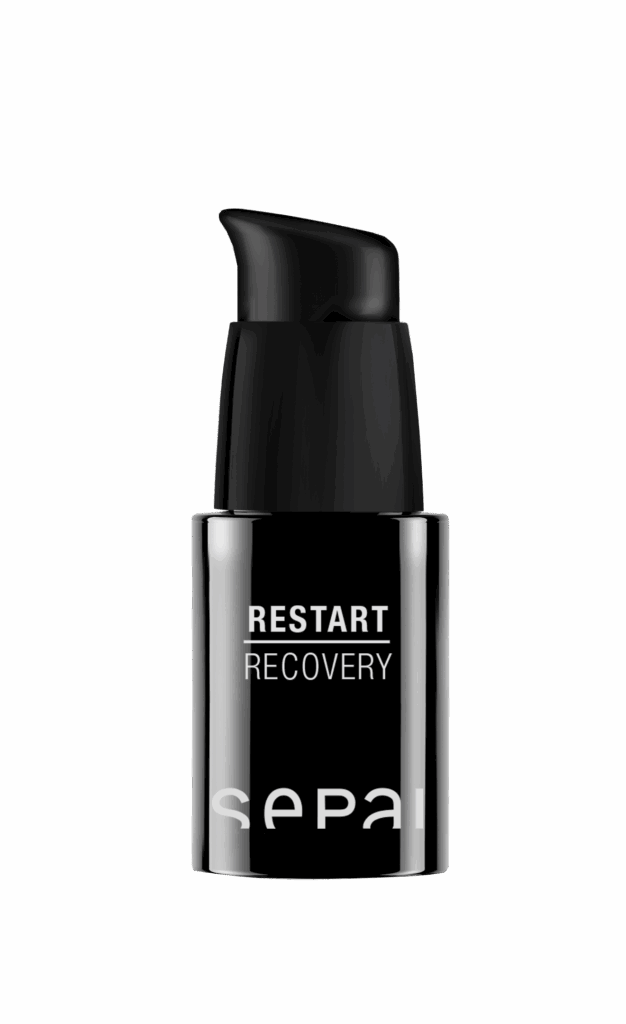 Czarny kosmetyk Restart Recovery firmy Sepai.