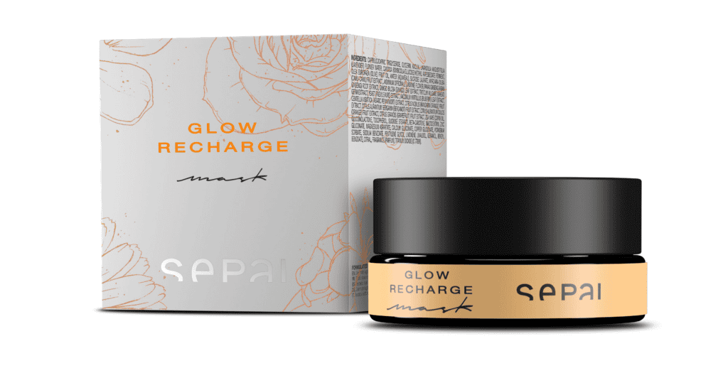 Glow Recharge maska do twarzy Sepai.