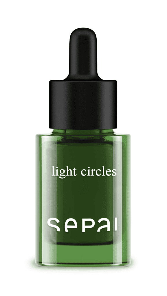 Zielona butelka serum Sepai z pipetą