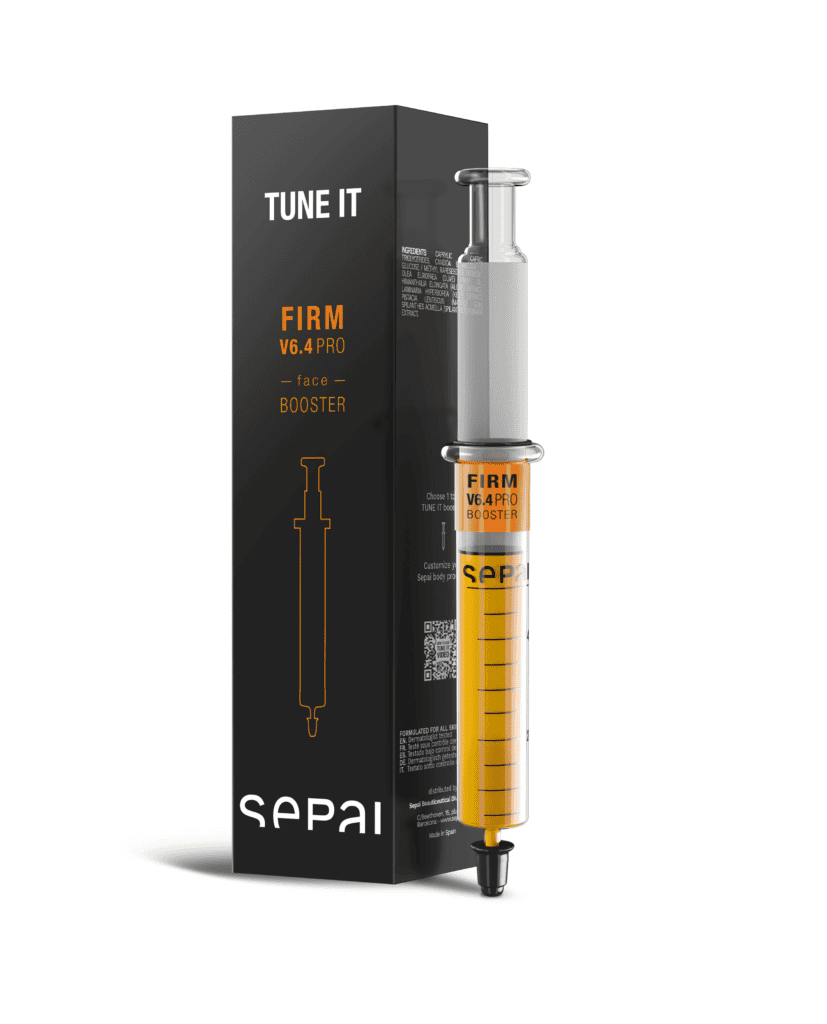 Serum do twarzy Sepai Firm V6.4 Pro w ampułce.