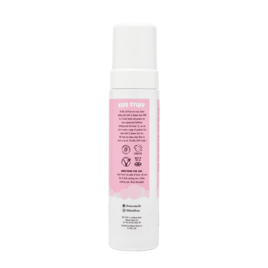 Whacky Whip Hair & Body Wash - Pink
  (Strawberry Splash), - obrazek 3