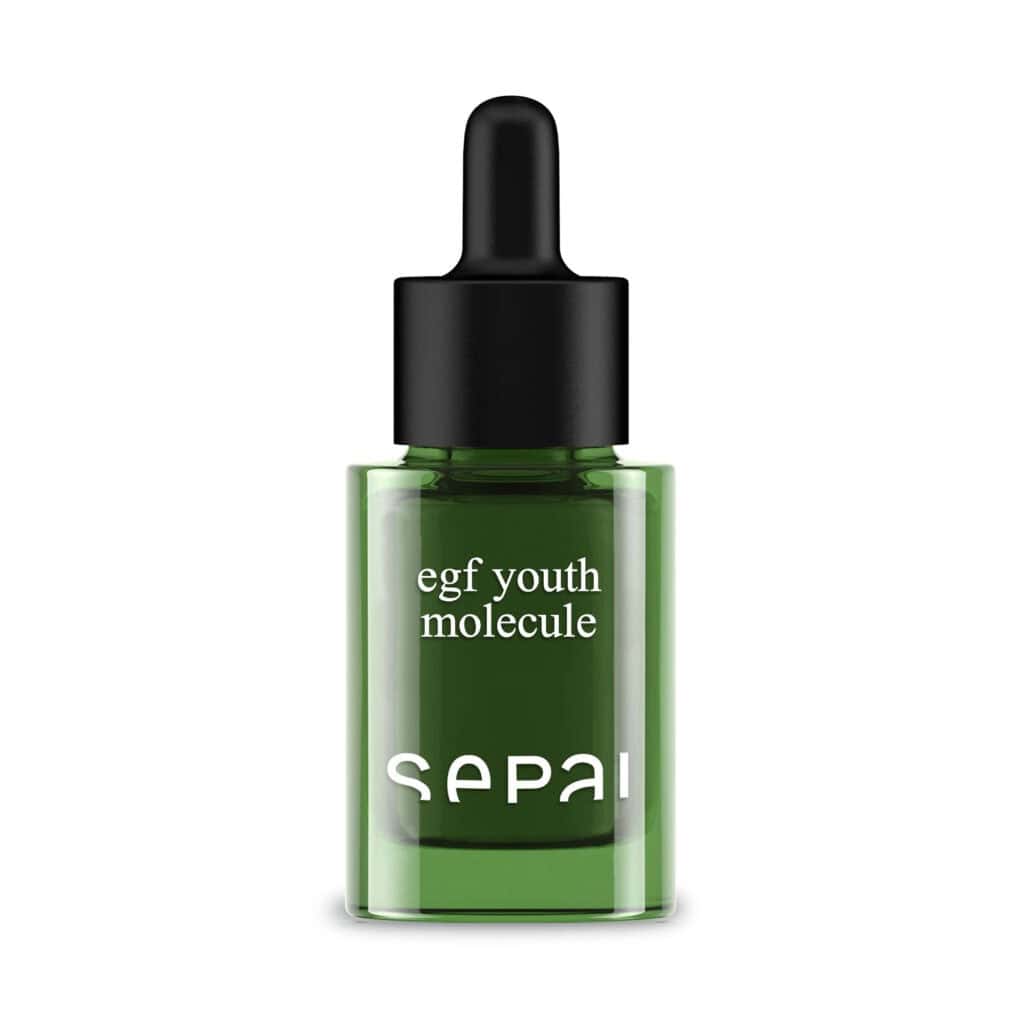 Butelka serum odmładzającego EGF Sepai
