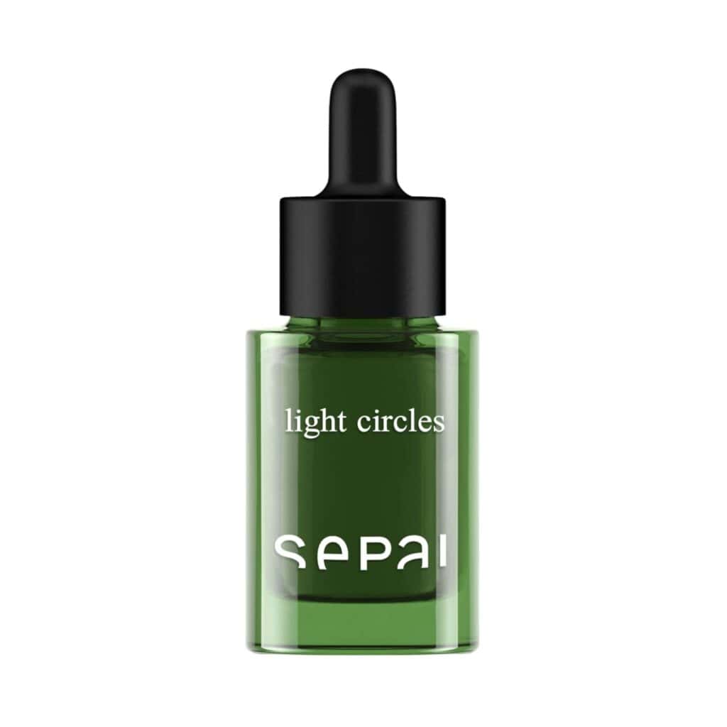 Zielona buteleczka serum Sepai Light Circles